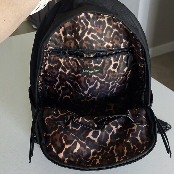 Victoria's Secret Black Nylon Backpack - Picture 5 of 16